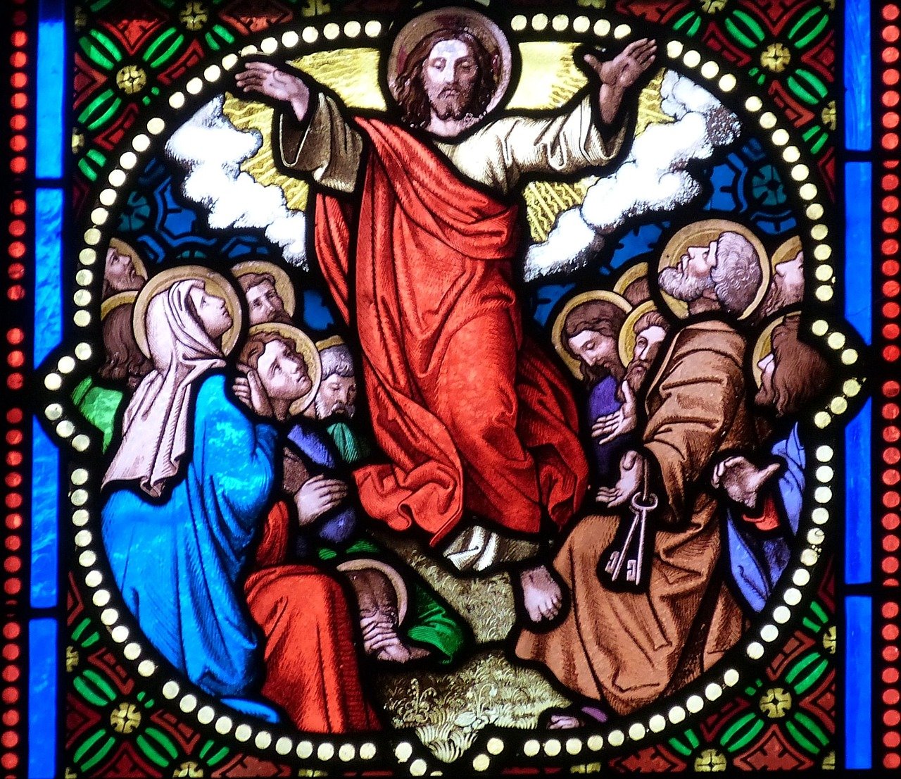 church, window, church window, stained glass, stained glass window, christianity, faith, jesus, christian, christ, historical, art, bible, ascension, jesus, ascension, ascension, ascension, ascension, ascension