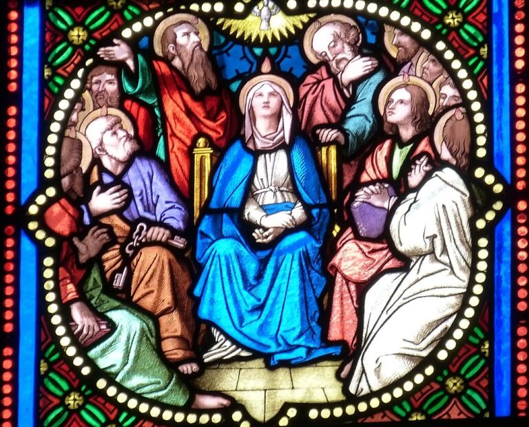church, window, church window, stained glass, stained glass window, christianity, faith, jesus, christian, christ, historical, art, bible, pentecost, rheda-wiedenbrück, pentecost, pentecost, pentecost, pentecost, pentecost