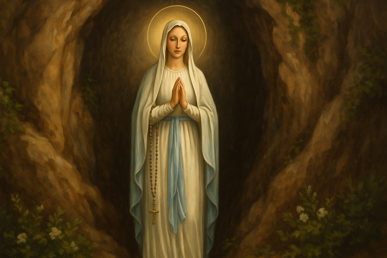 Oraçao Nossa Senhora de Lourdes
