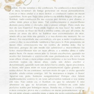 Salmo 139 Completo para Ler e Imprimir