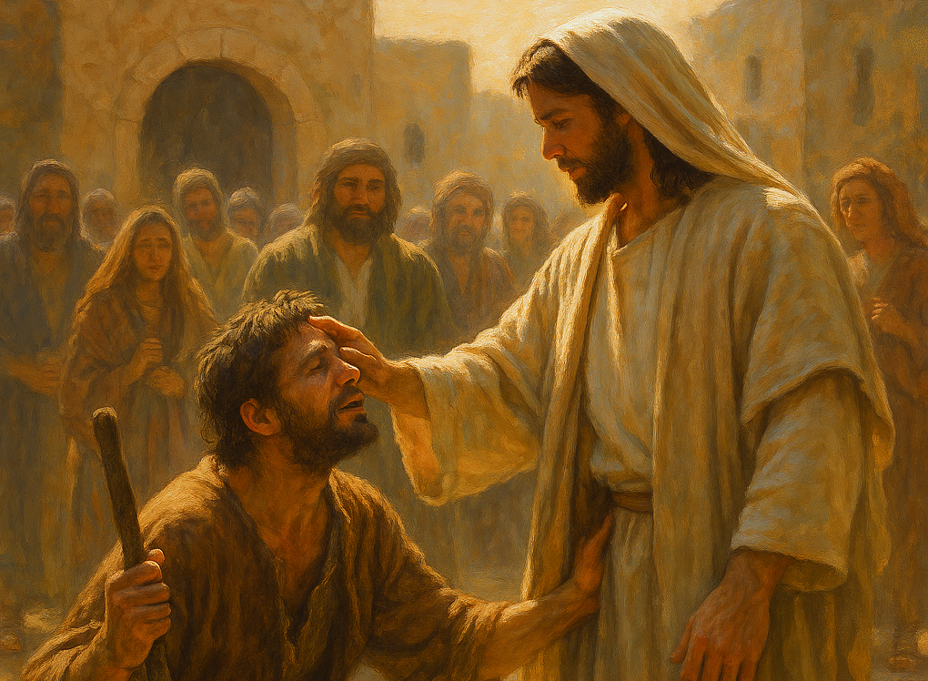 cego curado por Jesus em Marcos 10