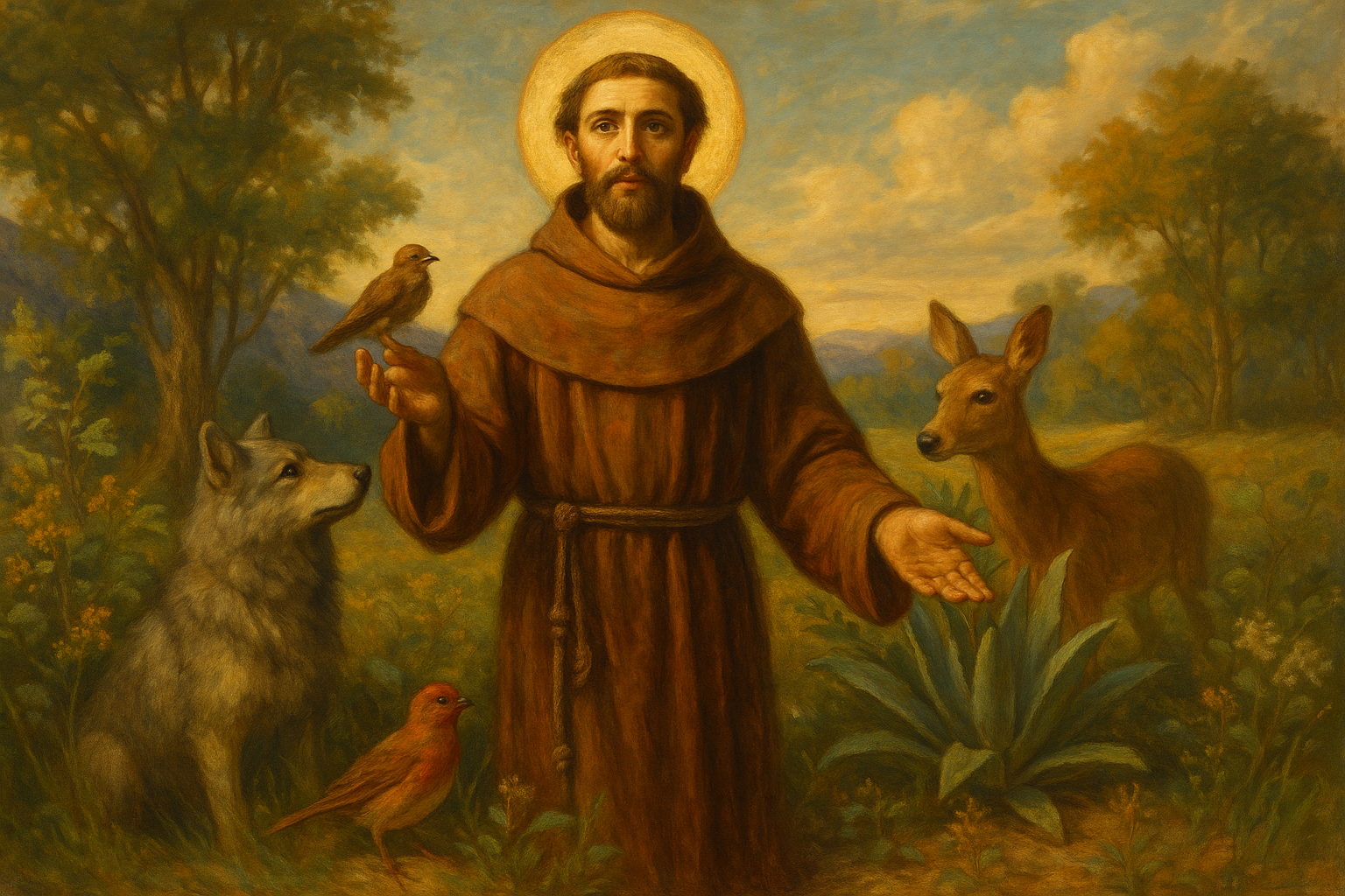 dia de sao francisco de assis em memoria ao santo do dia