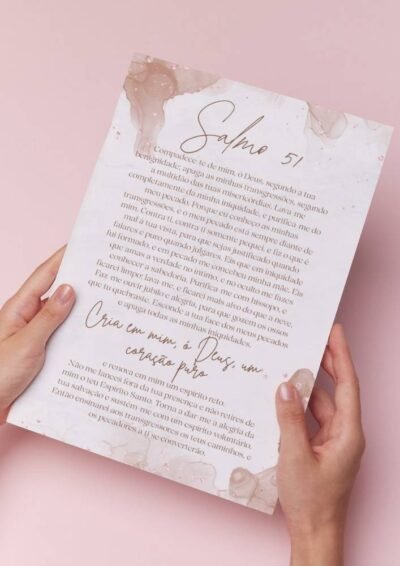 Salmo 50 51 para imprimir em PDF tamanho A3