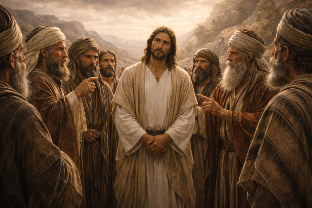 Liturgia de hoje Jesus confrontado pelos fariseus homens de coração duro