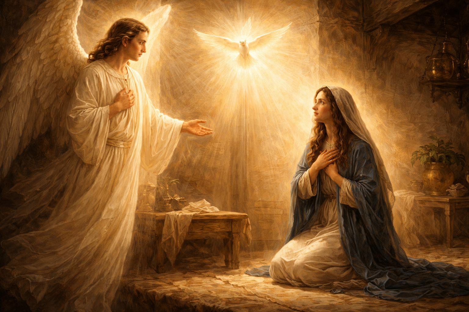 anunciacao do anjo Gabriel a Virgem Maria